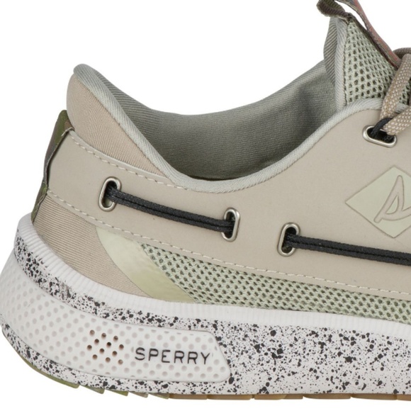 Sperry Top-Sider Women's 7 Seas 3-Eye Camo Taupe - Picture 7 of 8
